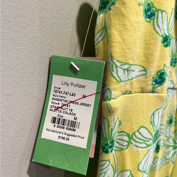 Lilly Pulitzer NWT summer jersey dress - Picture 3 of 3